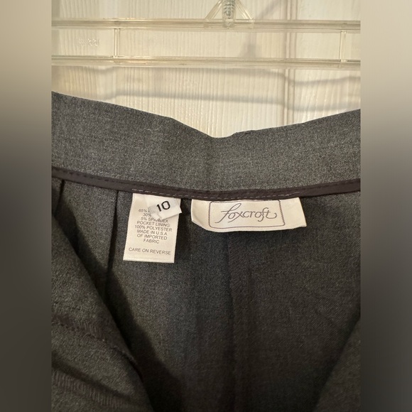 Gray Foxcroft Dress Pants - Picture 3 of 3